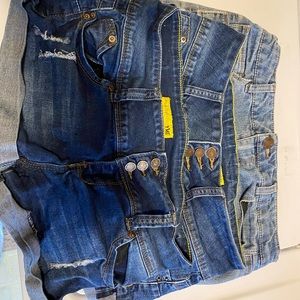 YMI bettabutt shorts - 2 pairs and 1 pair CP, all size 7